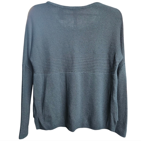 Helmut Lang Green Rib Knit Wool/Angora Blend Sweater Size P - Picture 3 of 10